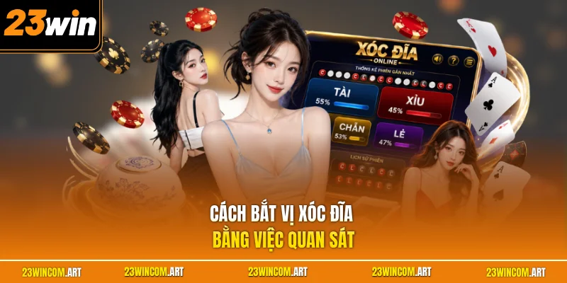  Cách bắt vị xóc đĩa bằng việc quan sát