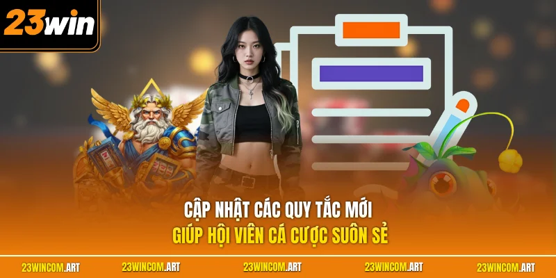 Cập nhật các quy tắc mới giúp hội viên cá cược suôn sẻ