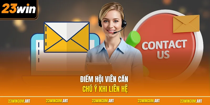Điểm hội viên cần chú ý khi liên hệ