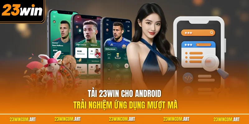 Tải 23WIN Cho Android| Cài Đặt An Toàn Nhanh Chóng Nhất 2026 1 Tải 23WIN cho Android trải nghiệm ứng dụng mượt mà